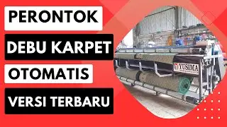 MESIN PERONTOK DEBU KARPET OTOMATIS VERSI TERBARU