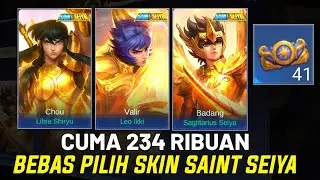 TIPS HEMAT DRAW SKIN SAINT SEIYA BEBAS PILIH DI JAMIN DAPET CUMA MODAL WDP MLBB