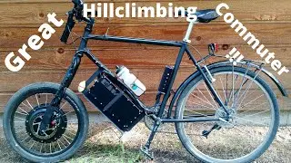 Hill climbing commuter e-bike build