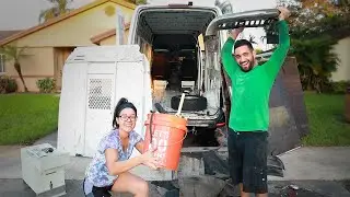 Ремонт и уборка фургона | 30-дневная переделка фургона