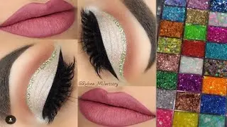 Natural party eye makeup tutorial step by step easy eye look Hoorain Fatima vlog 