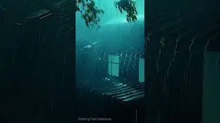 Fall Asleep Fast with Heavy Rain & Deep Thunder Sounds