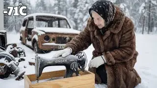 New Year in a Remote House — I Found an 85 Year Old Woman Living Far from Civilization
