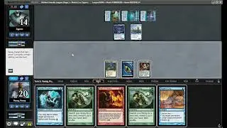 PAENG_PAENG MTGO MODERN FRIENDLY LEAGUE TWIDDLE COMBO vs. MONO BLUE BELCHER 16 July 2025