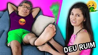 24 HORAS Fazendo TUDO que Meu PAI MANDAR 😱dia INTEIRO IRRITANDO Filha!