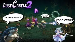 Lost Castle 2 Обзор на стриме коопом от акул.