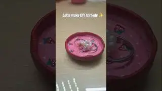 Easy DIY trinket tutorial ✨️ ~ #youtubeshorts #foryou #diy#diycrafts #acrylicpainting #tutorial #art