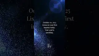 October 10, 2025 Message from Ray