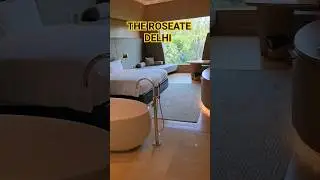 5 star luxury resort in delhi The Roseate #luxury #luxurylifestyle #5starhotel #roomtour #resort