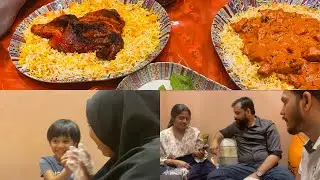 Sunday Vlog😍Mandi Man Restaurant | #viral #dubai | Sandra Vineeth