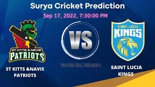 ST KITTS VS SAINT LUCIA KINGS| 20TH MATCH CPL 2022| MATCH ANALYSIS