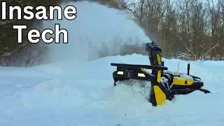 The Yarbo Robot Snowblower is Insane