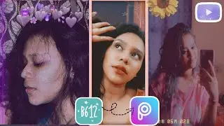 How to edit Aesthetic pictures? |How to make cute thumbnail?| Aesthetic| B612 and Picsart |