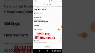 Pi network || invitation code|| pi nework nepal