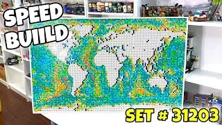 LEGO World Map Speed Build - Set # 31203
