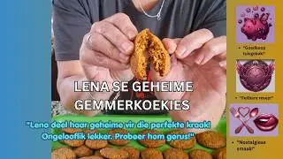 Die ENIGSTE Gemmerkoekie-resep wat jy ooit sal nodig hê! (Daardie perfekte kraak!) ☕🍪