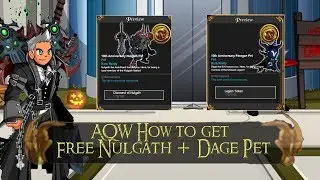 AQW 10th Birthday Free Nulgath and Dage Quest Pets