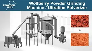 Wolfberry Powder Grinding Machine, Ultrafine Pulverizer, Ultrafine Milling Machine - Mill Powder