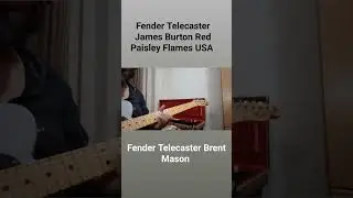 Fender Telecaster James Burton vs Fender Telecaster Brent Mason