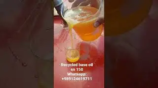 recycled base oil sn 150 Available for export