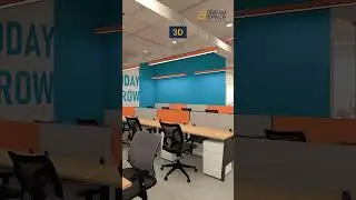 3D vs Reality: From Design to Real Workspaces | Dream Space #interiordesignindia #dreamspace