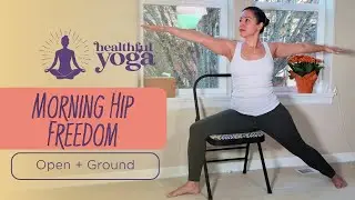 Chair Yoga for Morning Hip Freedom | 15-Min Gentle Flow to Wake Up Your Body + Energy Boost 🌞