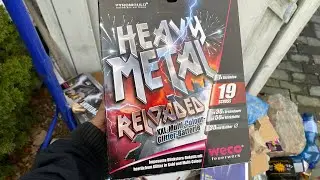 Heavy Metal Reloaded von Aldi/Weco | 17&euro; Feuerwerk Batterie | Test Silvester 2024/25