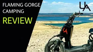 FLAMING GORGE ANVIL DRAW HONDA RUCKUS CAMPGROUND REVIEW