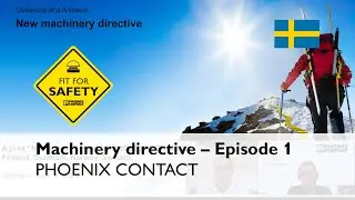 Episode 1: Nisses School Functional Safety Machinery directive