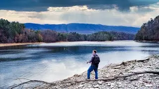Fishing and hiking on Public Land (South Holston Lake)