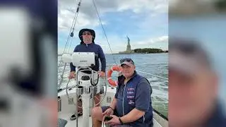 Travelling toward Vineyard Race 2025 start location