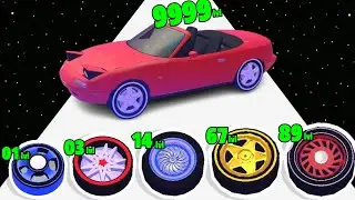 Merge Race SuperCar - Level Up Car Max Level Gameplay