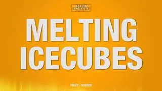 Melting Icecubes - SOUND EFFECT - Melting Fizz Ice Cube SOUNDS SFX