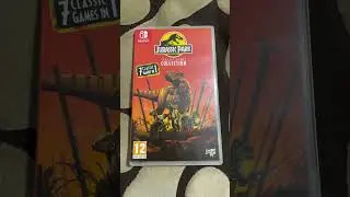 Nintendo switch Jurassic park collection #nintendoswitch #jurassicpark #limitedrungames #dinosaur