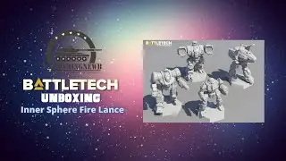 Unboxing Catalyst Games Battletech Inner Sphere Fire Lance [Unboxing]