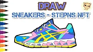 HOW TO DRAW SNEAKERS VERY EASY / STEPN NFT