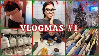 VLOGMAS #1 🎄✨ rutina conmigo, compras postparto + lavadora bebé 🧺👶🏻 week 31 
