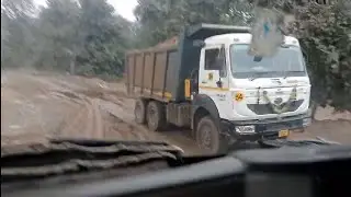 Truck Kharab Ho Gaya Tata Dumfar bs6 10 Chakka Chalu Nhi Ho Raha #truck #trending