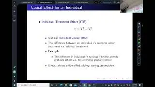 2022 2/23 Class 1: Potential Outcome Framework/Selection Bias