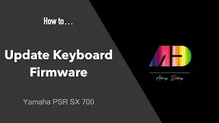 How to Update Software/Firmware | Yamaha PSR-SX700