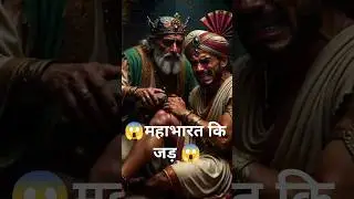 ☠️शकुनि की भूख और कुरु वंश का विनाश☠️ #shakuni #bheeshma #rajasubhal #hindumythology #viralshort