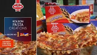 Kolson Pasta x Master Chef Magazine Pakistan | Smokey Chicken Lasagne