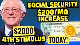 📈BREAKING 📆$2000 Stimulus+$200 Social Security Increase in 2026 $2400 EXTRA! ✅ SSA 💰SSI,VA,SSDI ?