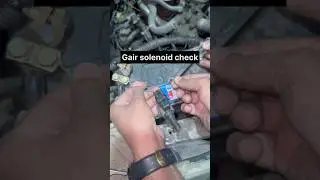 Honda civic 2005 gear solenoid check #transmission #youtubeshorts #automobile #foryou #reels #fyp