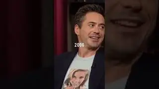Robert Downey Jr's Transformation #shorts