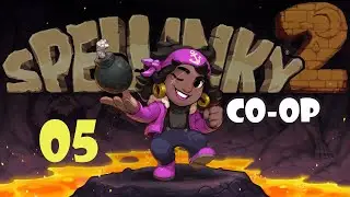 Spelunky 2 Online Multiplayer Co-op #5 w/ Modi Operandus