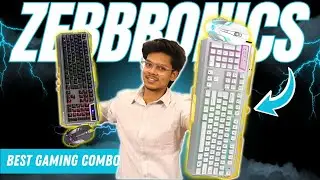 Zebronics Transformer Keyboard Mouse Combo | Unboxing + Gameplay Test