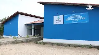 Investimento na Educa&ccedil;&atilde;o: Veja o antes e depois da Escola Deusdete Cec&iacute;lio na zona rural de Mossor&oacute;
