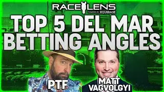 TOP 5 Betting Angles for 2025 Del Mar | Equibase Race Lens
