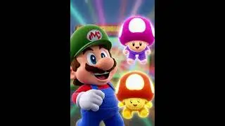 Mario Mushroom Laugh Bounce | Funny 3D Cartoon Short #cartoonshorts #cartoon #funny